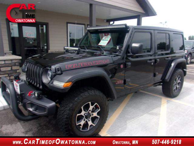 Used 2018 Jeep All-New Wrangler Unlimited Rubicon with VIN 1C4HJXFGXJW254844 for sale in Owatonna, Minnesota