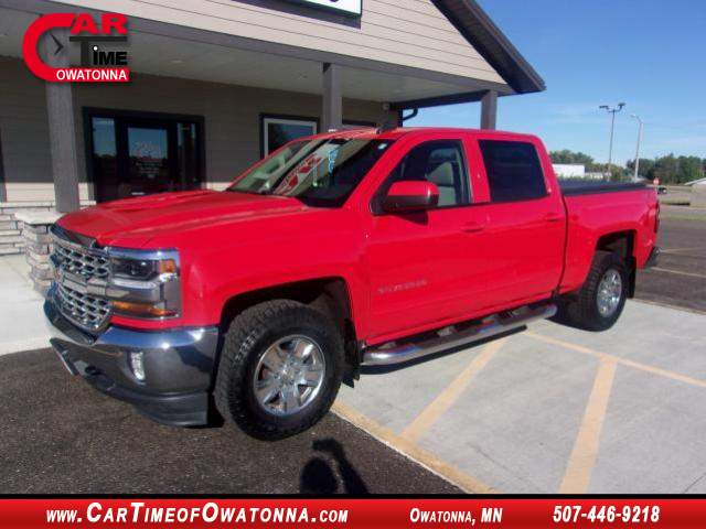 Used 2016 Chevrolet Silverado 1500 LT Z71 with VIN 3GCUKREC5GG128694 for sale in Owatonna, Minnesota